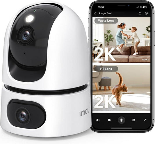 Imou® Hondencamera - Hondencamera Met App - Indoor Camera - Huisdiercamera - Petcam - Pet Camera - Huisdier Camera