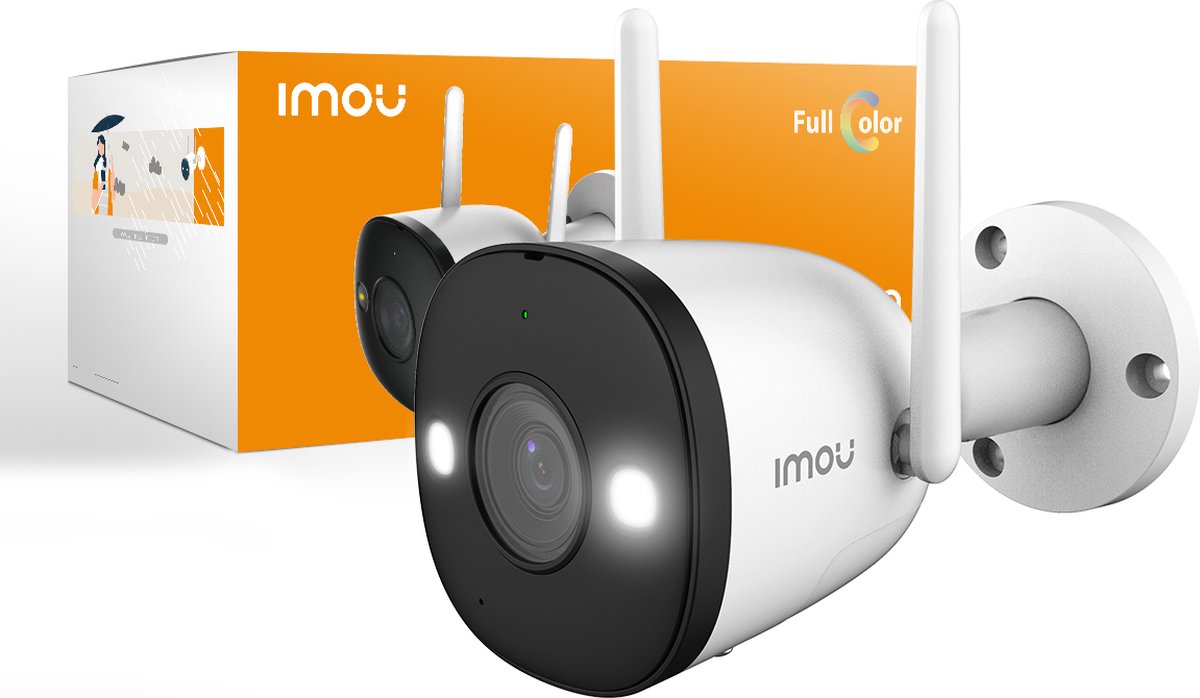 Imou Bullet 2 IP-camera - 4MP - Voor buiten - QHD (1440p)