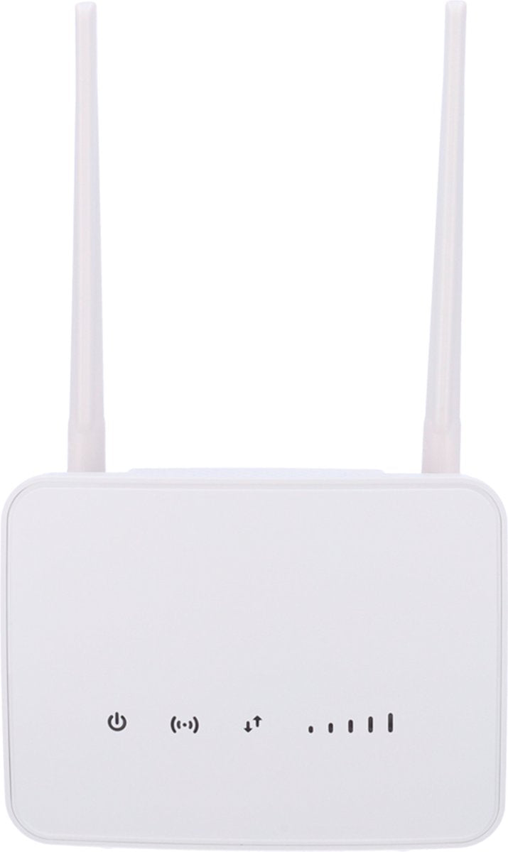 4G LTE Router - WiFi Router met Simkaart Ondersteuning - 4 LAN-poorten - 150 Mbps Download